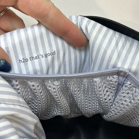 Lululemon Sweat To Street Hobo Bag Black Drawstring Shoulder Crossbody - Picture 14 of 15